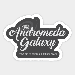 The Andromeda Galaxy Sticker